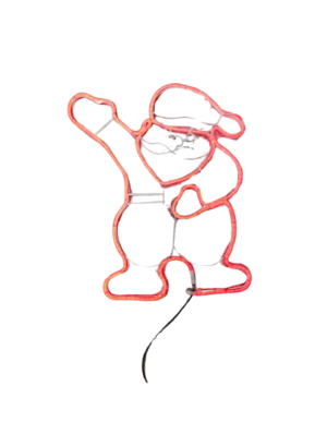 1710077 Outdoor Christmas lights - Santa